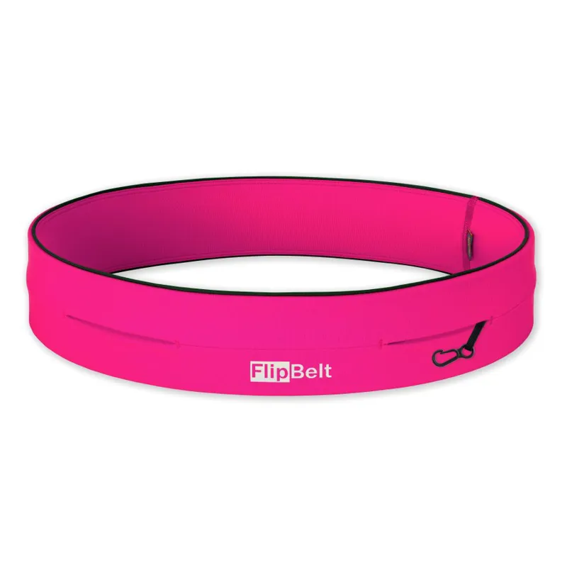 FlipBelt Classic Running Belt - Hot Pink