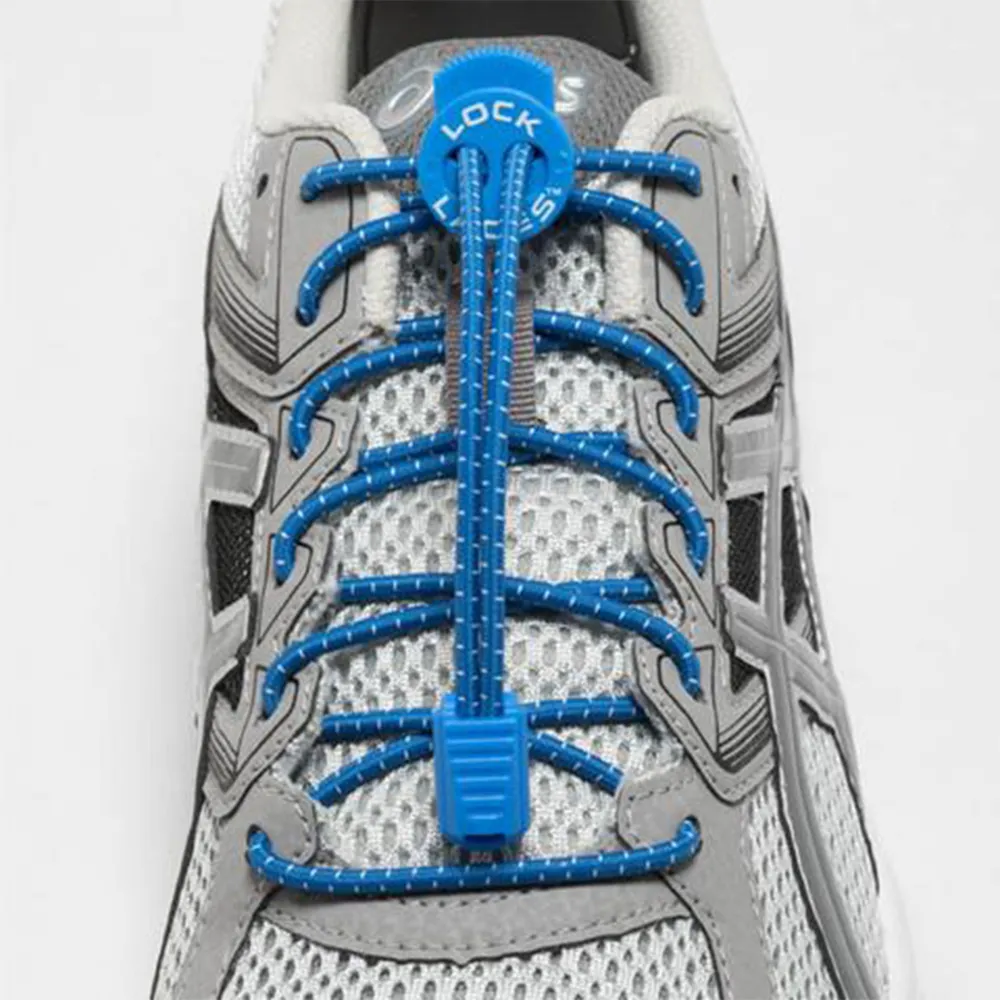 Lock Laces - No Tie Shoelaces - Royal Blue