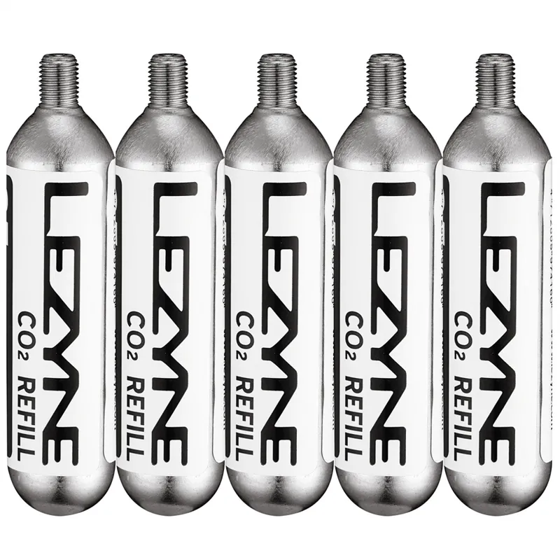 Lezyne Co2 Canister 5 Pack 25g Threaded