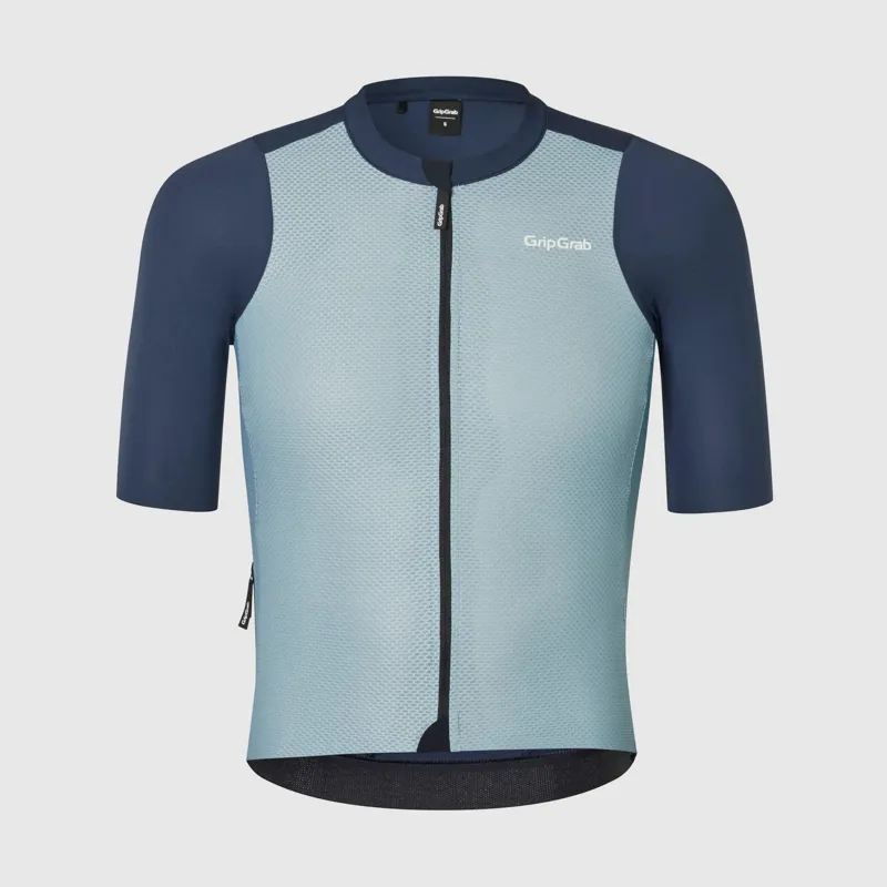 GripGrab Airflow Lightweight Short Sleeved Jersey - Navy Blue