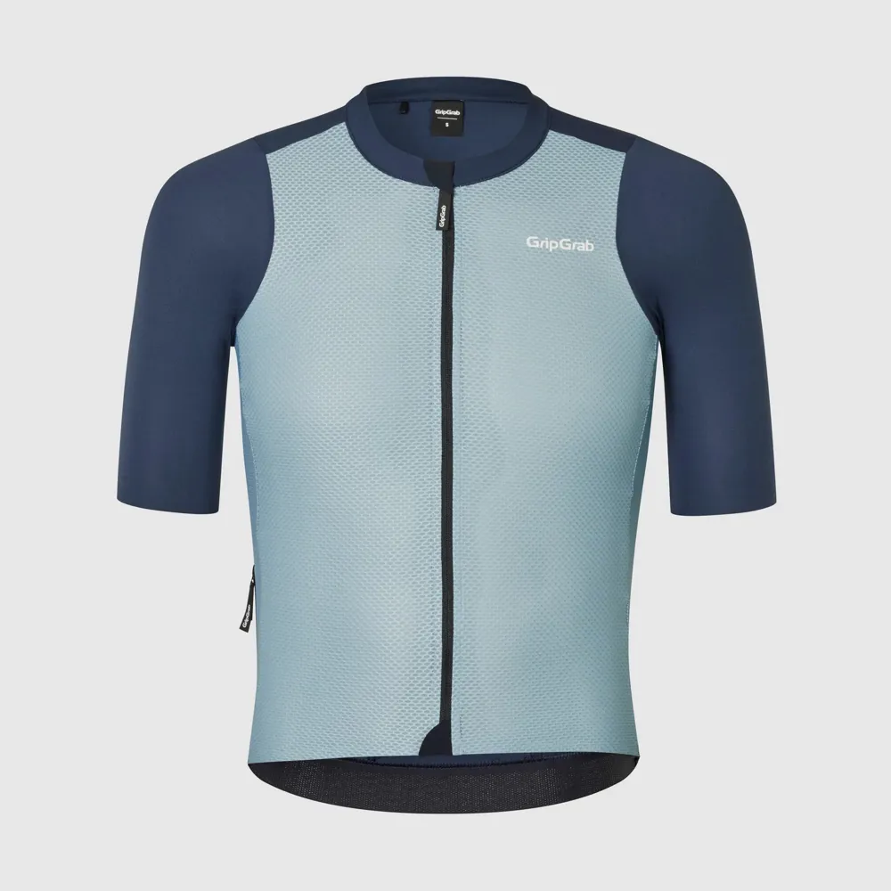 GripGrab Airflow Lightweight Short Sleeved Jersey - Navy Blue