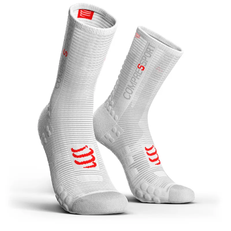 Compressport Pro Racing Socks V3.0 Bike Smart White t3.