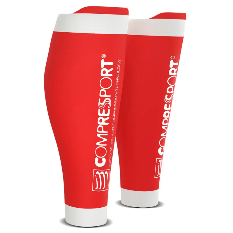 Compressport Calf R2V2 Sleeve Red T4.