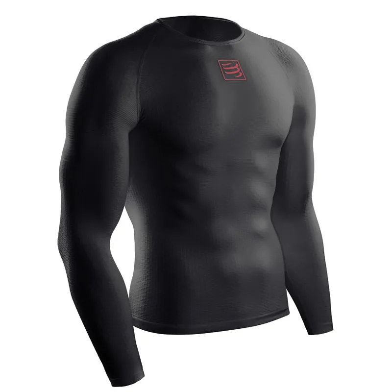 Compressport 3D Thermo UltraLight Long Sleeved Shirt Black L/XL