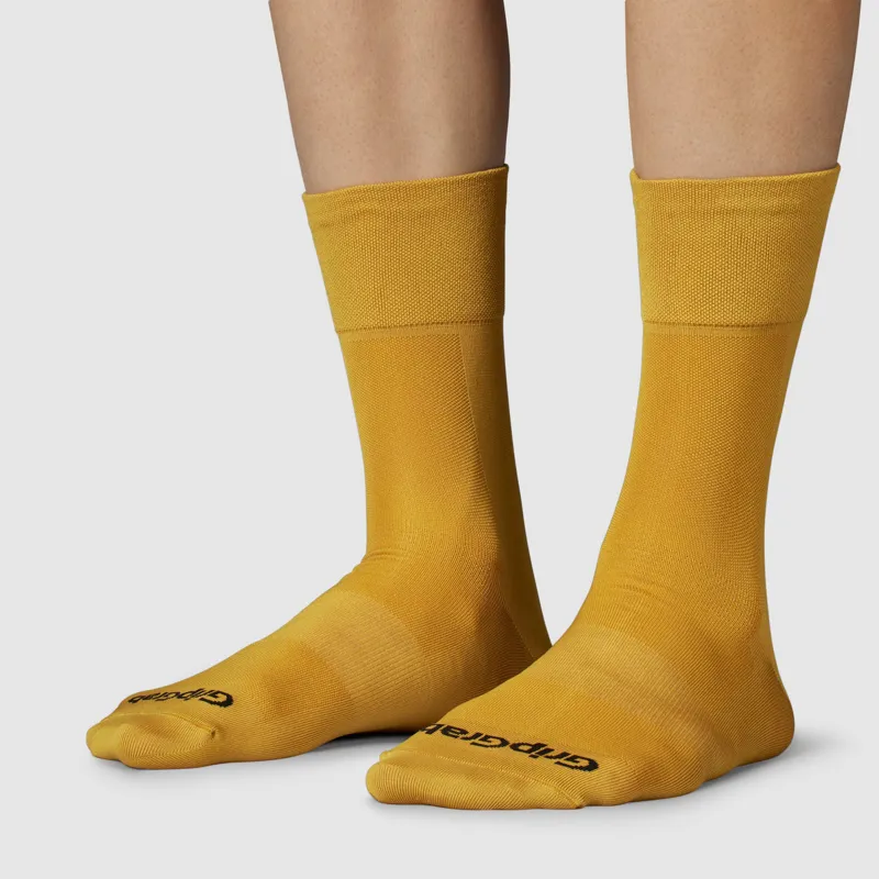 GripGrab Lightweight SL Summer Socks - Mustard Yellow-1