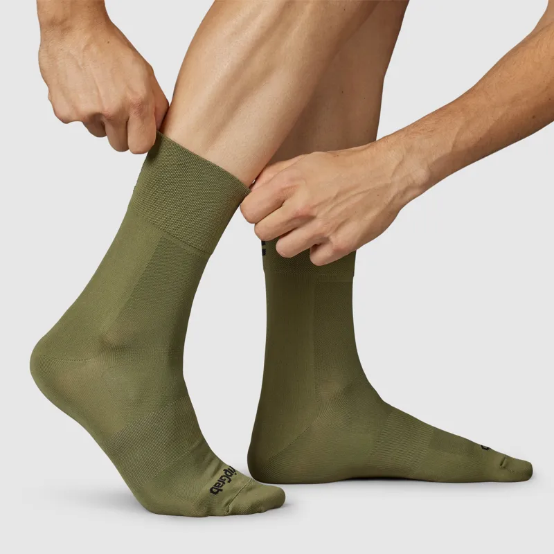 GripGrab Lightweight SL Summer Socks - Olive Green-2