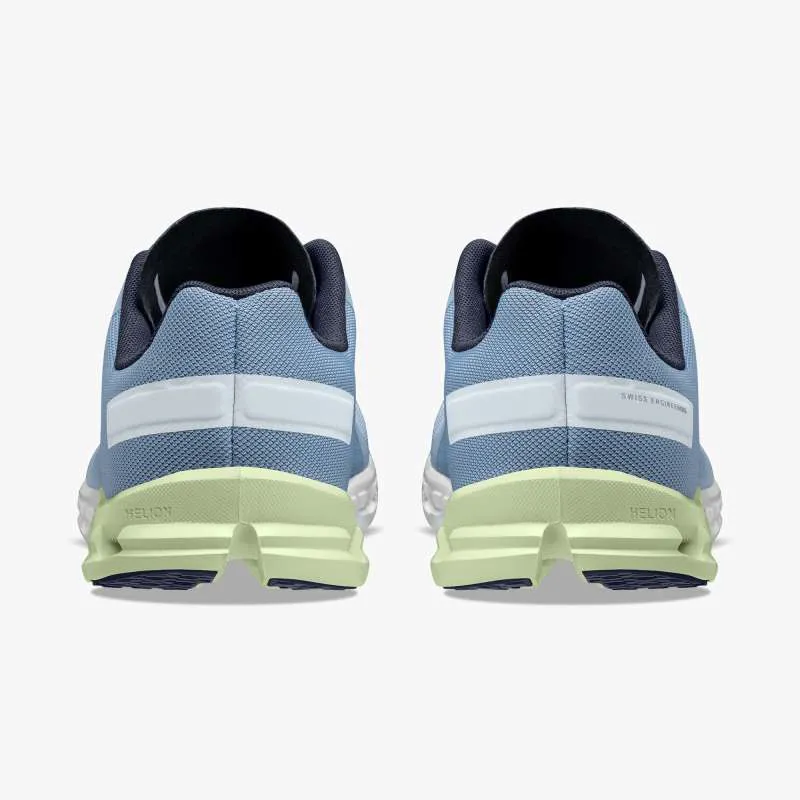 On Cloudflow 3.0 Womens Road Running Shoe - Niagera Meadow-4