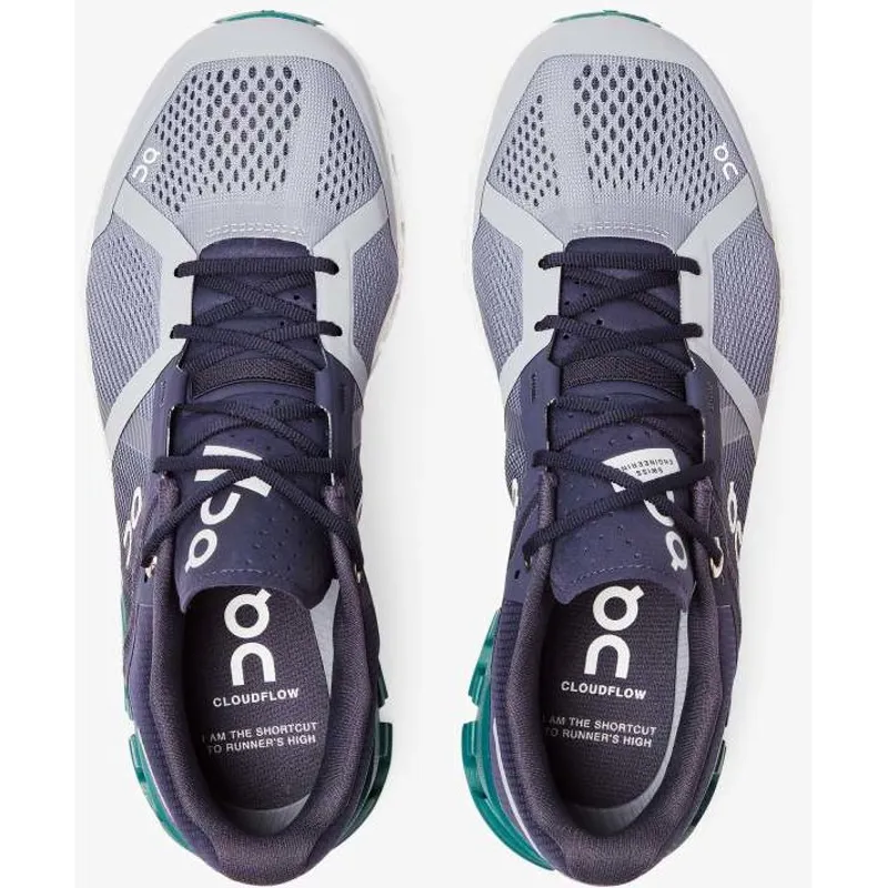 On Cloudflow Womens Road Running Shoe - Violet Tide - 7.5-2