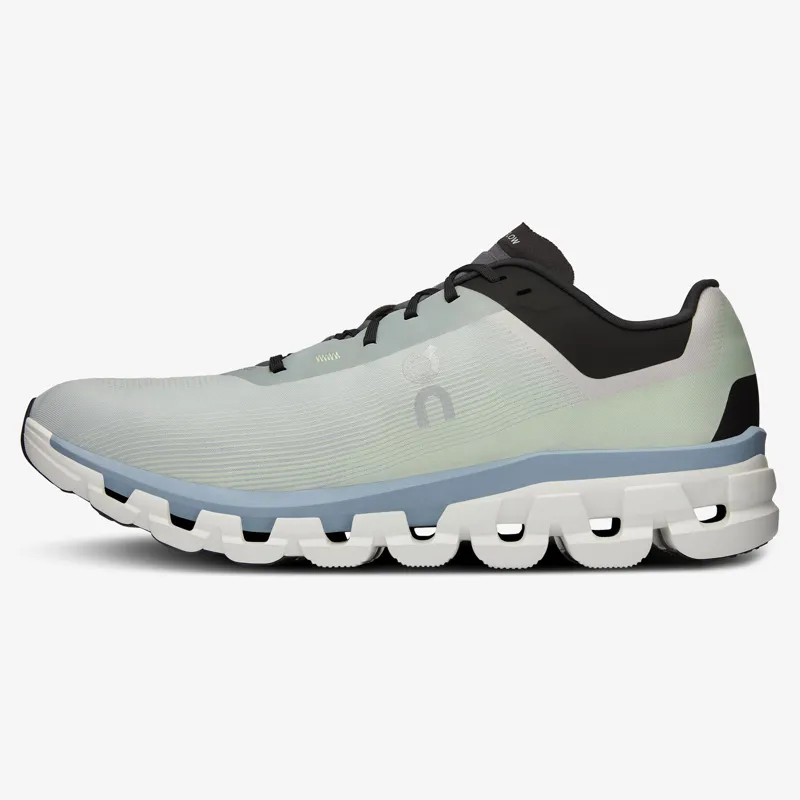On Running Cloudflow 4 Road Running Shoes - Glacier Chambray-3