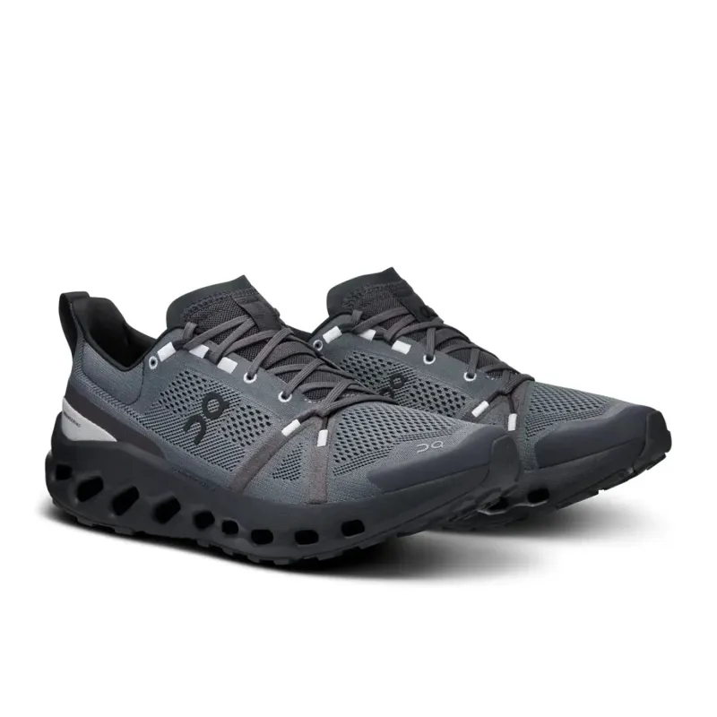 On Cloudsurfer Trail Running Shoes - Eclipse Black-3