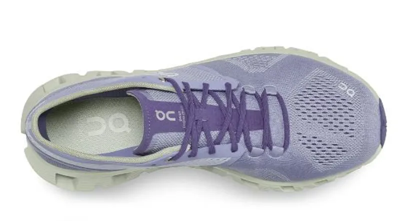 On Cloud X Womens Road Running Shoe - Lavender Ice-2