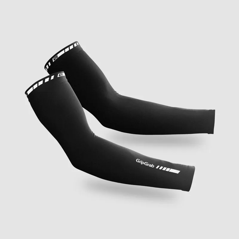 GripGrab Light Spring - Autumn Arm Warmers - Black