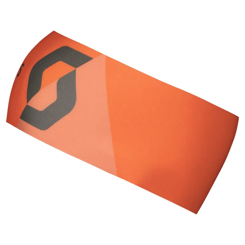 Scott Headband LT - Braze Orange Dark Grey