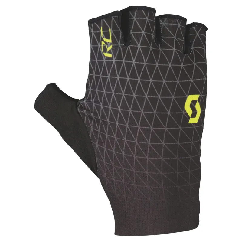 Scott RC Pro SF Gloves - Black Sulphur Yellow