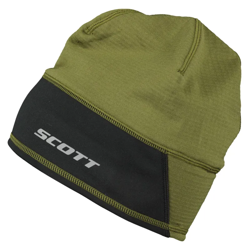 Scott Gore-Tex Infinium Lightweight Beanie - Fir Green Black