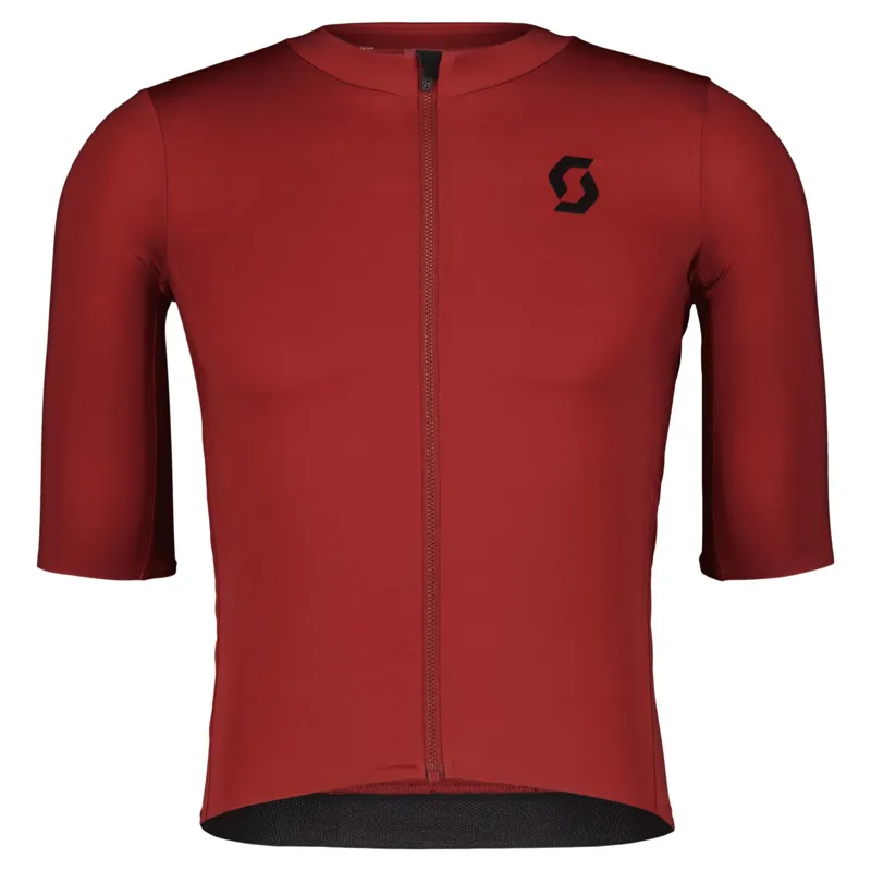 Scott Ultd Training Jersey Short Sleeved Jersey Wood Red