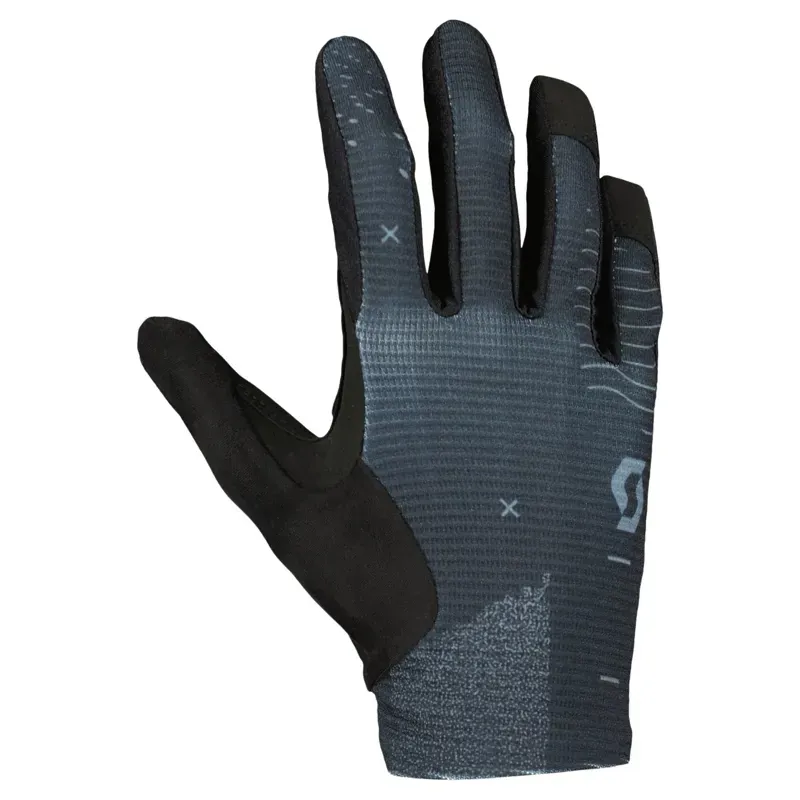 Scott Ridance Long Finger Glove - Blue Black
