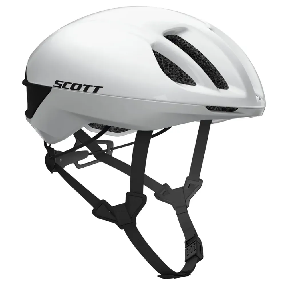 Scott Cadence Plus CE Road Helmet - White Black