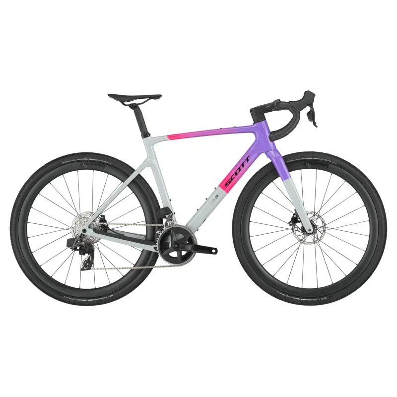 2025 Scott Addict Gravel 20 Narwal Grey Fade Purple