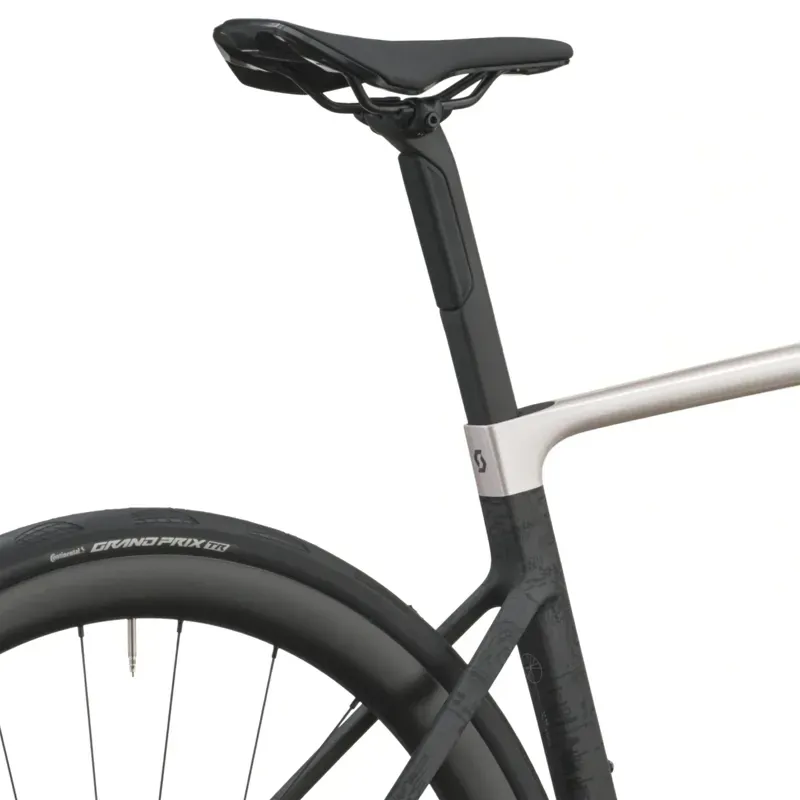 2027 Scott Addict RC 30 Road Bike - Champagne Pink Carbon Black-7