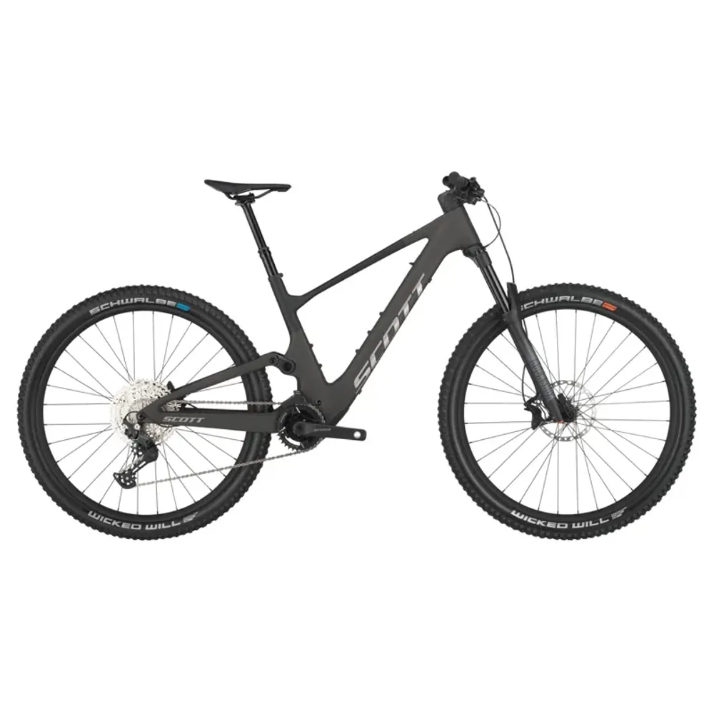2025 Scott Lumen 920 Lightweight E-MTB - Carbon Black