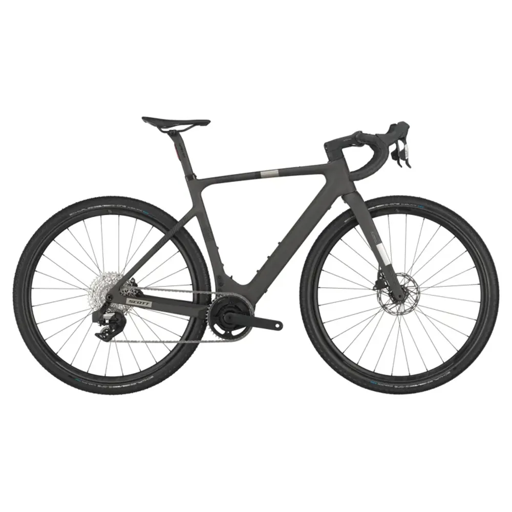 2025 Scott Solace Gravel 30 Electric Bike - Carbon Black
