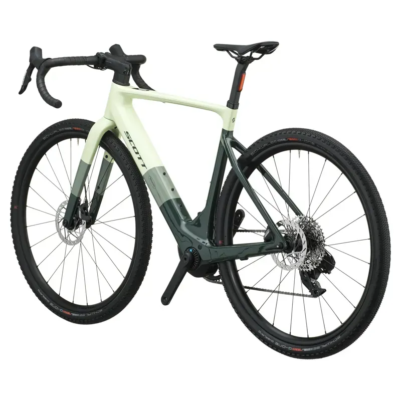 2027 Scott Solace Gravel 30 eBike - Cream Green Grove-2