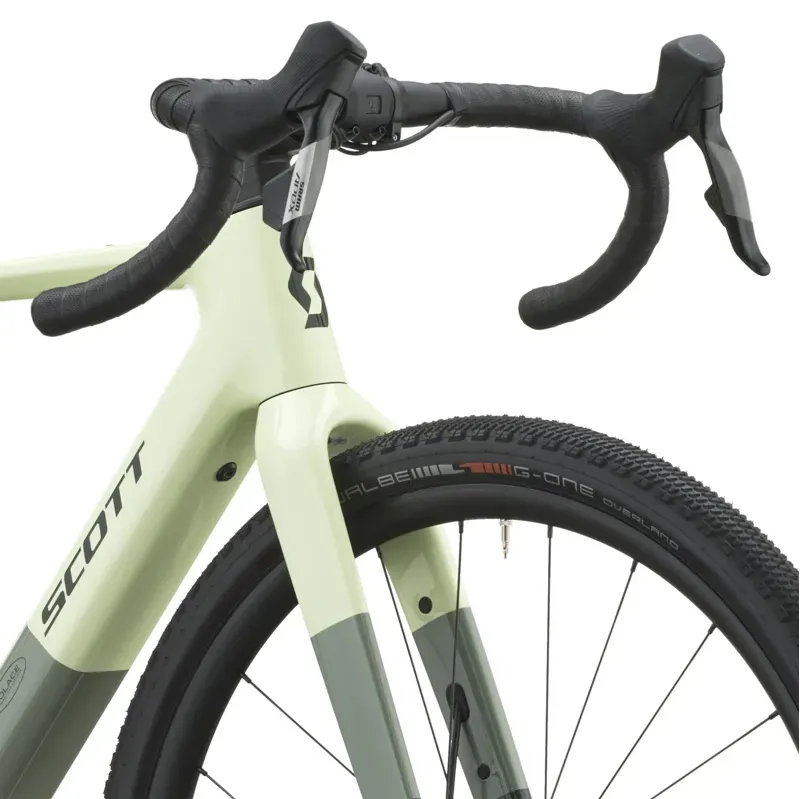 2027 Scott Solace Gravel 30 eBike - Cream Green Grove-4