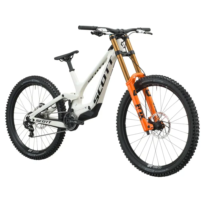 2027 Scott Gambler RC Downhill Mountain Bike - Foggy Grey-1