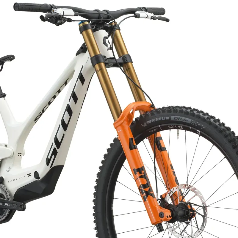 2027 Scott Gambler RC Downhill Mountain Bike - Foggy Grey-3