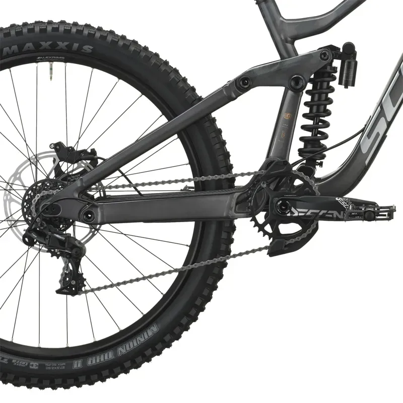 2027 Scott Gambler 20 Downhill Mountain Bike - Alloy Black-5