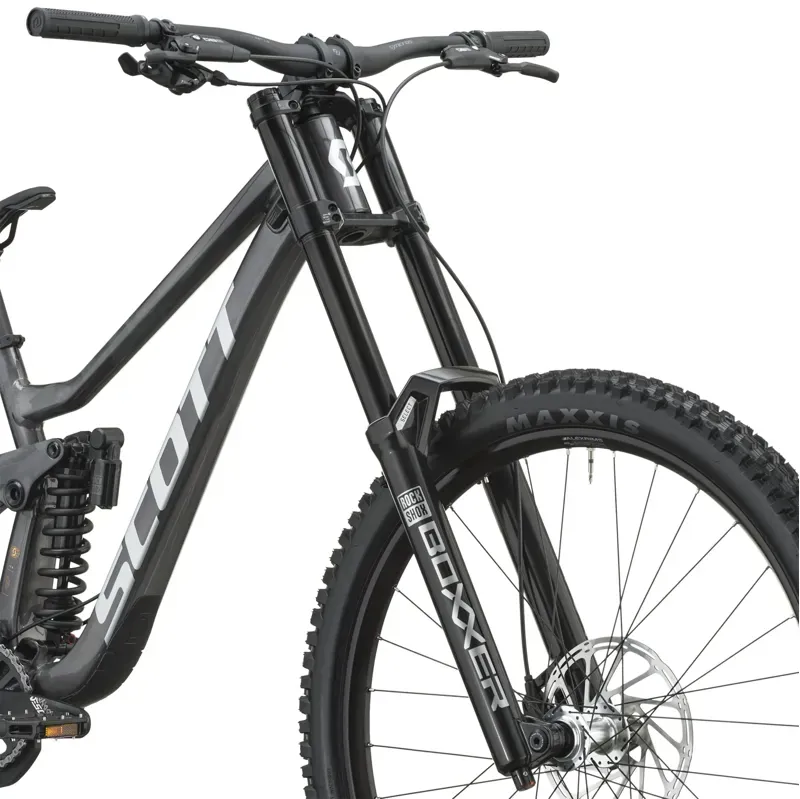 2027 Scott Gambler 20 Downhill Mountain Bike - Alloy Black-3