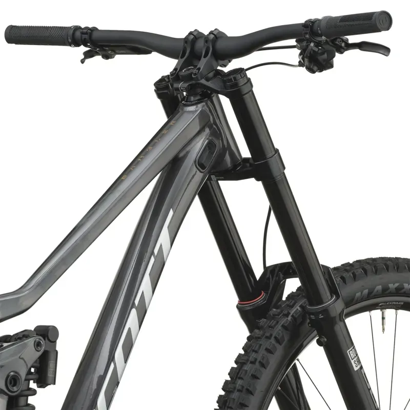 2027 Scott Gambler 20 Downhill Mountain Bike - Alloy Black-4