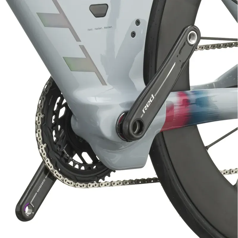 2027 Scott Plasma RC Ultimate Triathlon Bike - Narwal Grey Gloaming Orange-5