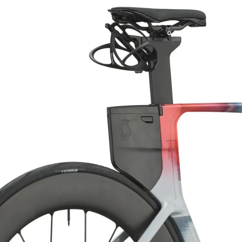 2027 Scott Plasma RC Ultimate Triathlon Bike - Narwal Grey Gloaming Orange-7