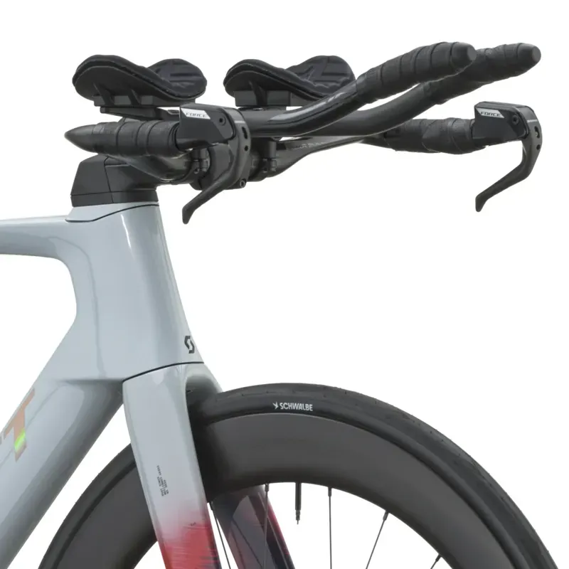 2027 Scott Foil RC TRI Road Bike - Narwal Grey Gloaming Orange-4