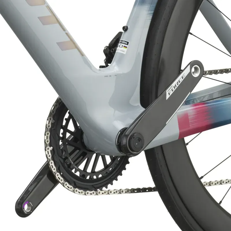 2027 Scott Foil RC TRI Road Bike - Narwal Grey Gloaming Orange-6