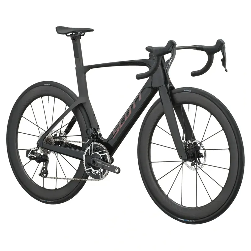 2027 Scott Foil RC Ultimate Road Bike - Piano Black Carbon-1