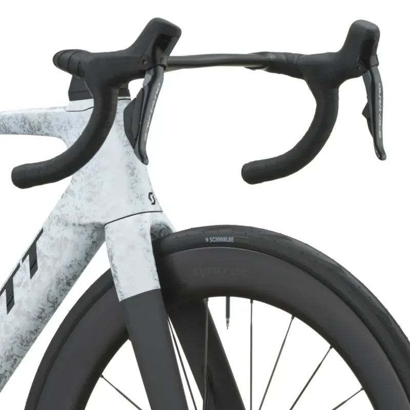 2027 Scott Foil RC Pro Road Bike - Rush White Carbon Black-5