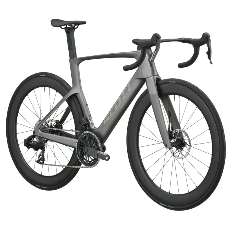 2027 Scott Foil RC Team Road Bike - Tungsten Grey-1