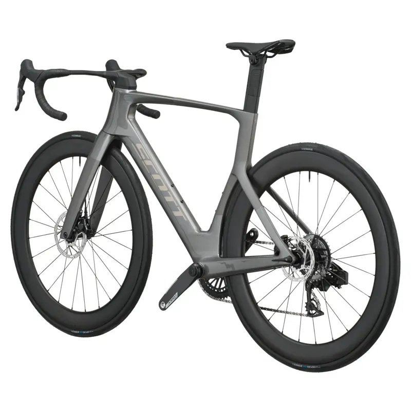 2027 Scott Foil RC Team Road Bike - Tungsten Grey-2