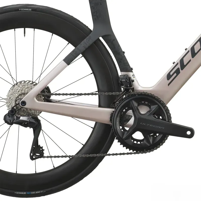2027 Scott Foil RC 10 Road Bike - Champagne Pink Carbon Black-3