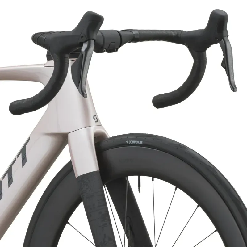 2027 Scott Foil RC 10 Road Bike - Champagne Pink Carbon Black-4