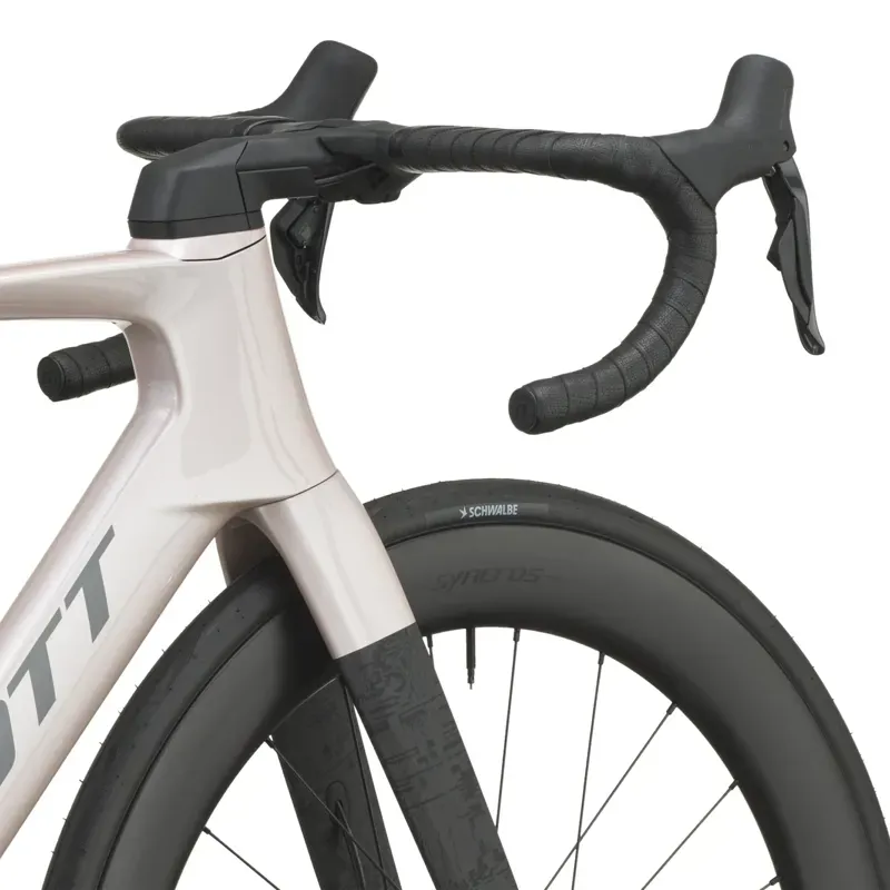 2027 Scott Foil RC 10 Road Bike - Champagne Pink Carbon Black-6