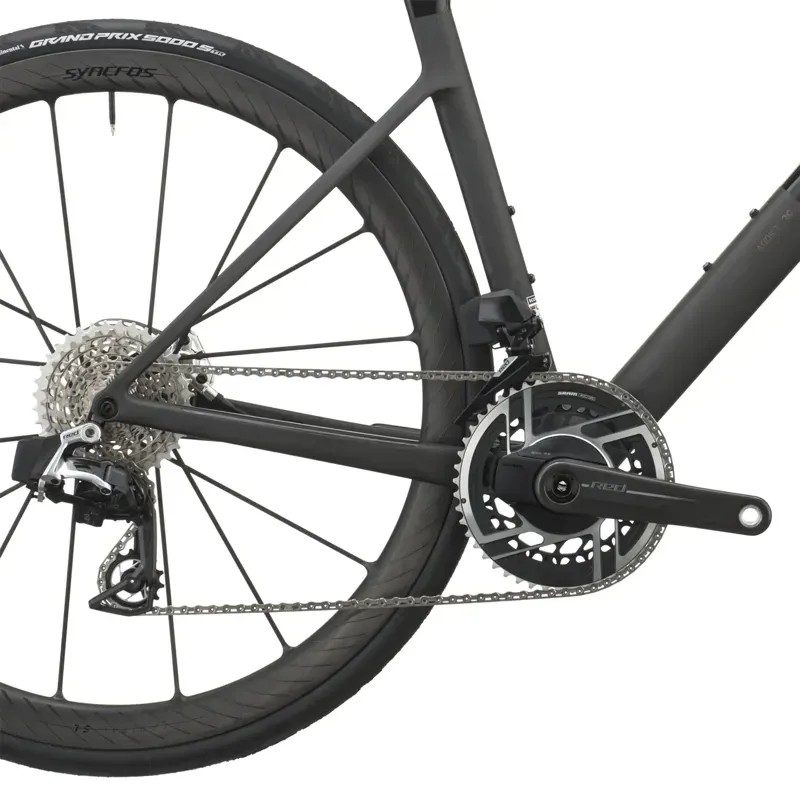 2027 Scott Addict RC Ultimate Road Bike - Piano Black Carbon Black-4