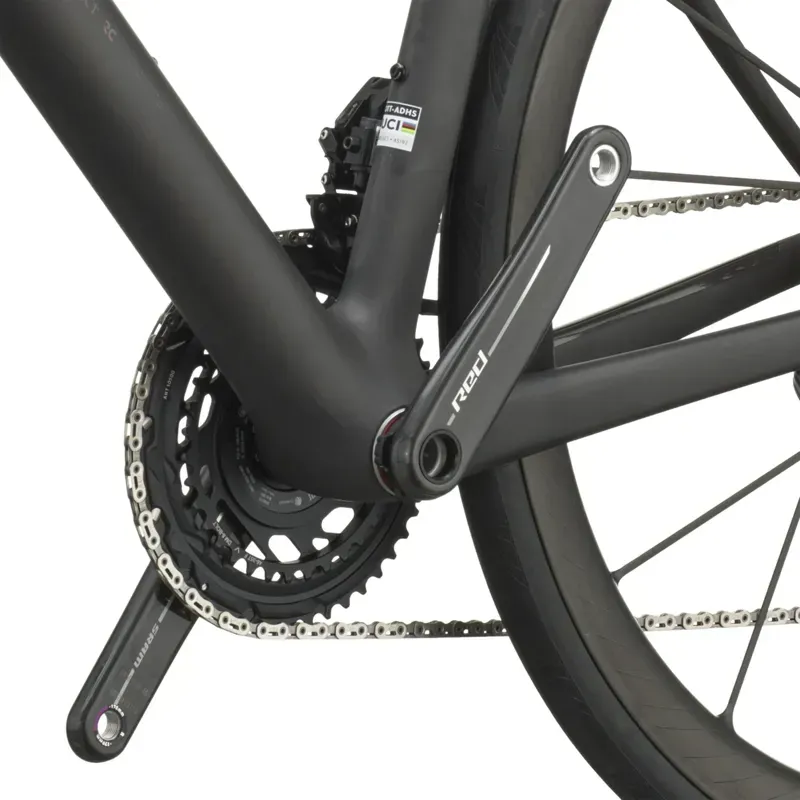 2027 Scott Addict RC Ultimate Road Bike - Piano Black Carbon Black-6
