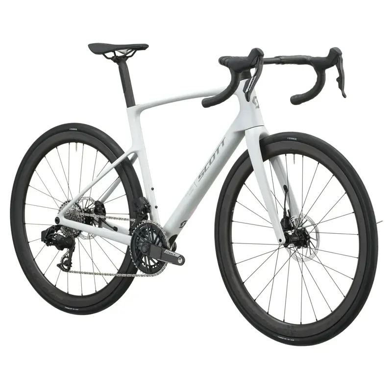 2027 Scott Addict 10 Road Bike - Rainbow White-1