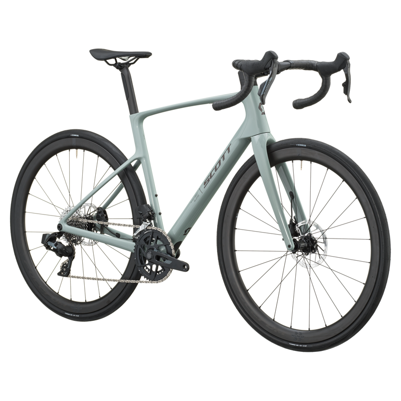 2027 Scott Addict 25 Road Bike - Iron Grey-1