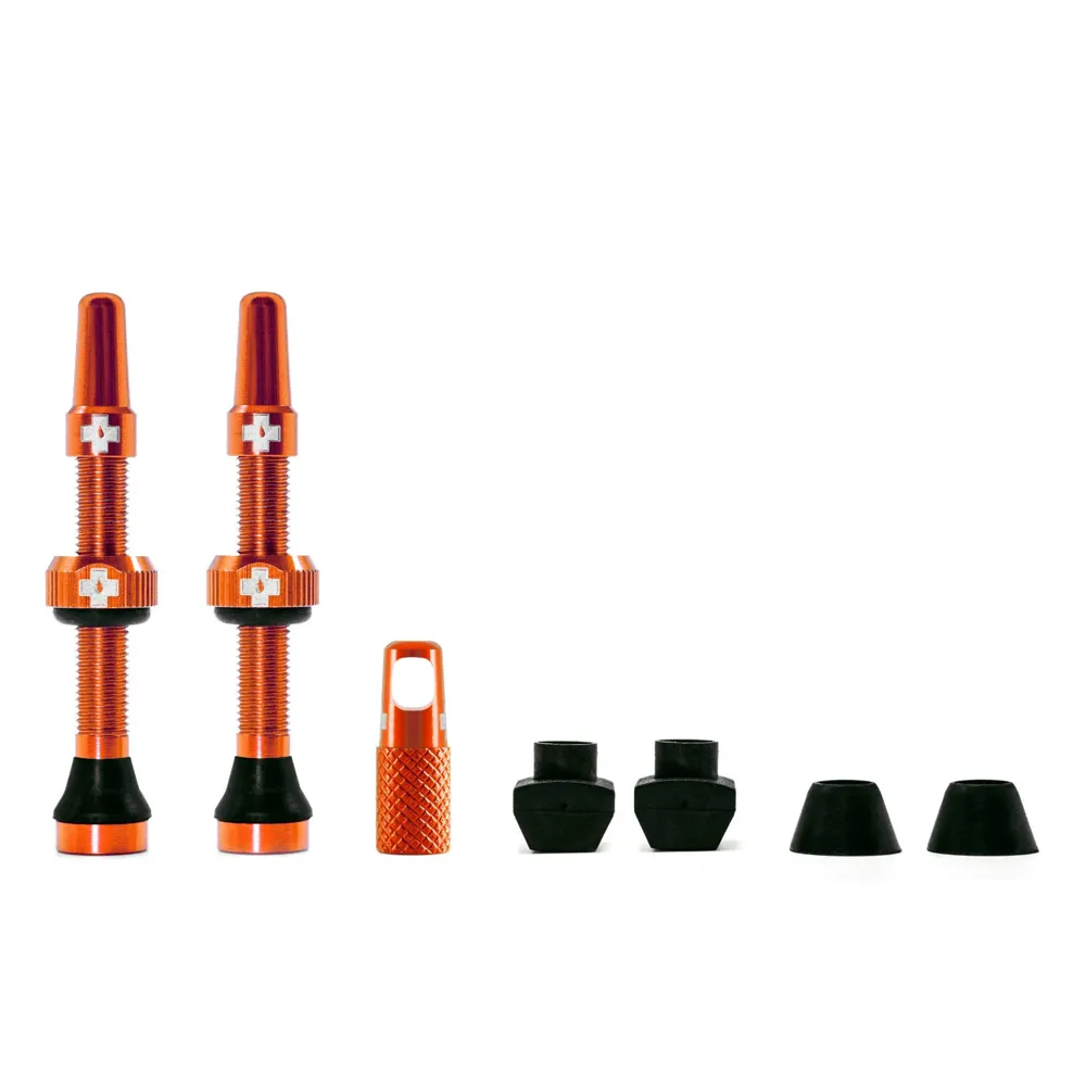Muc-Off Tubeless Valve 44mm - Orange V2