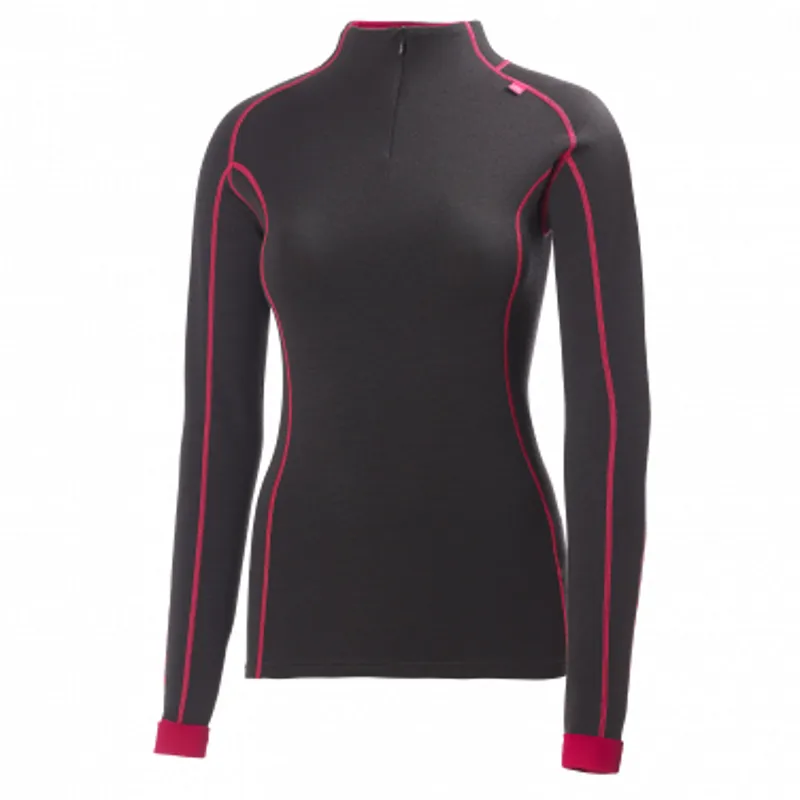 Helly Hansen Freeze Womens Half Zip Long Sleeved Top - Pink Glow